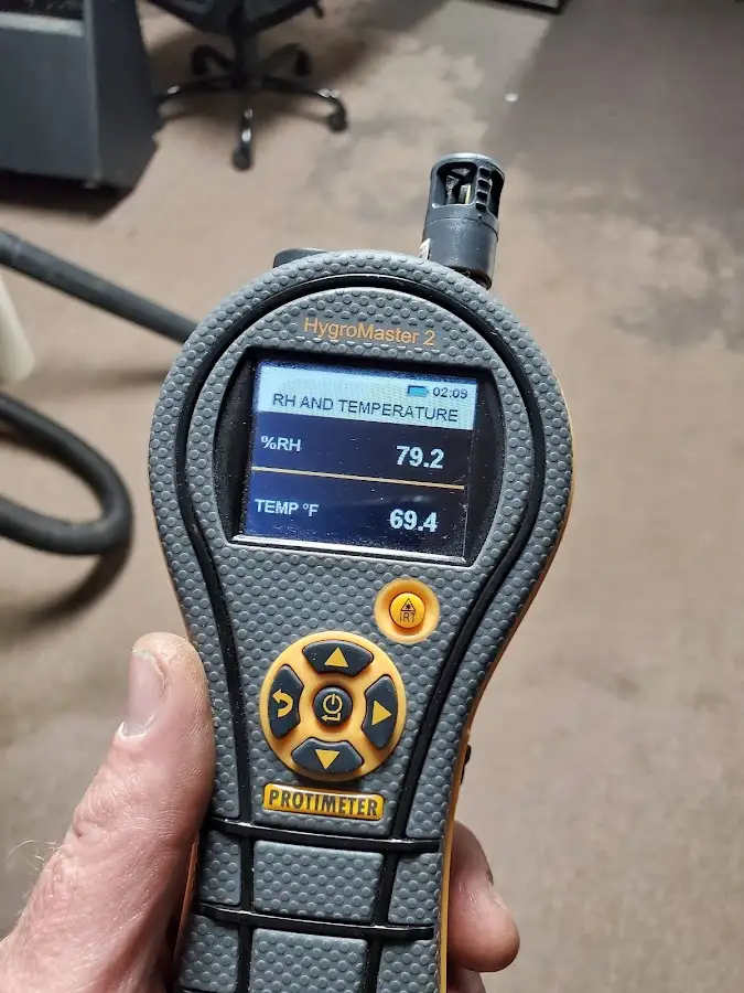 Moisture meter humidity assessment for Fire & Smoke Damage Restoration in Grayson Valley